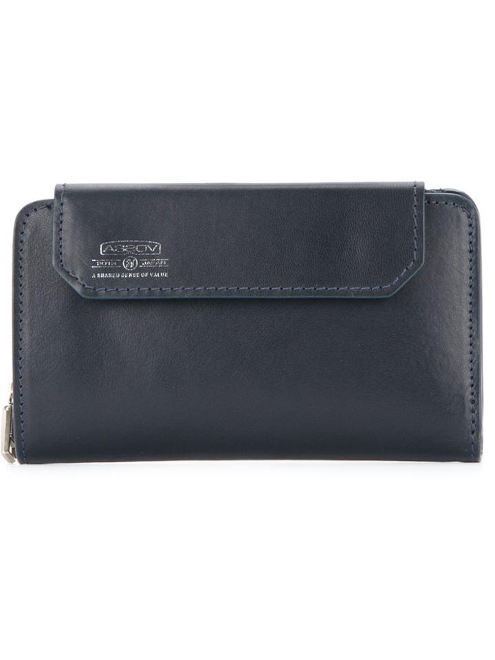 As2ov Mobile Long Wallet - Blue