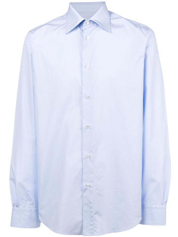 Brioni Classic Formal Shirt - Blue