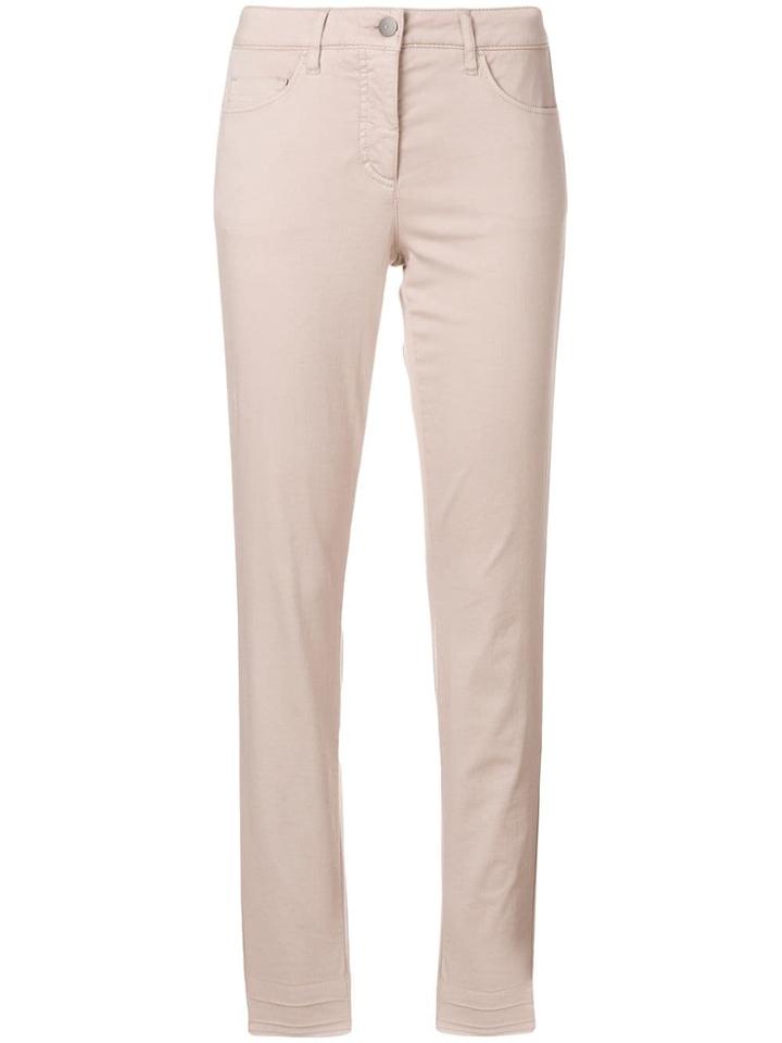 Luisa Cerano Slim-fit Trousers - Nude & Neutrals