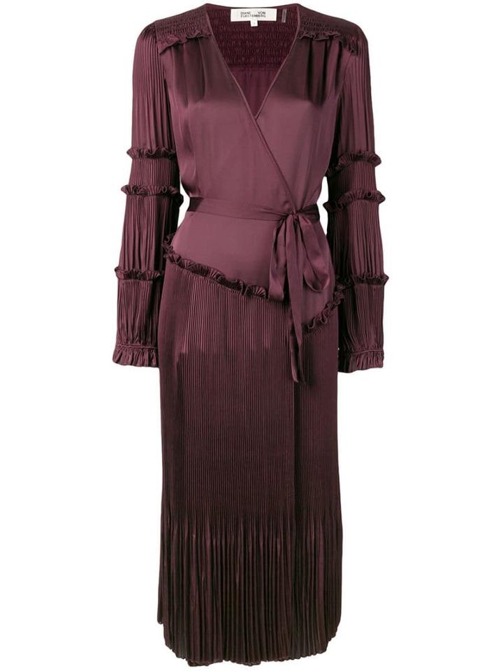 Diane Von Furstenberg Purple Keira Dress