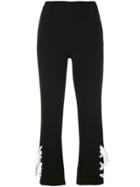 Cinq A Sept Cropped Trousers - Black