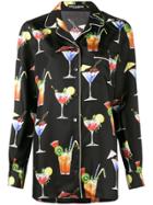 Dolce & Gabbana Cocktail Printed Pyjama Shirt - Black