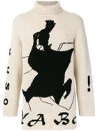 Lanvin Embroidered Sweater - Grey