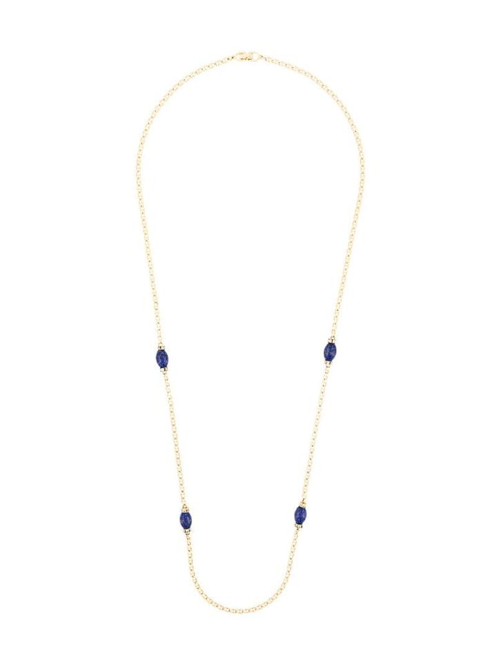 Christian Dior Pre-owned 1960s Pre-owned Christian Dior Lapiz Necklace