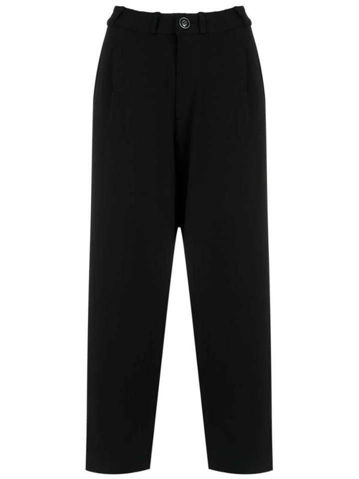 Uma Raquel Davidowicz Serafina Cropped Trousers - Black