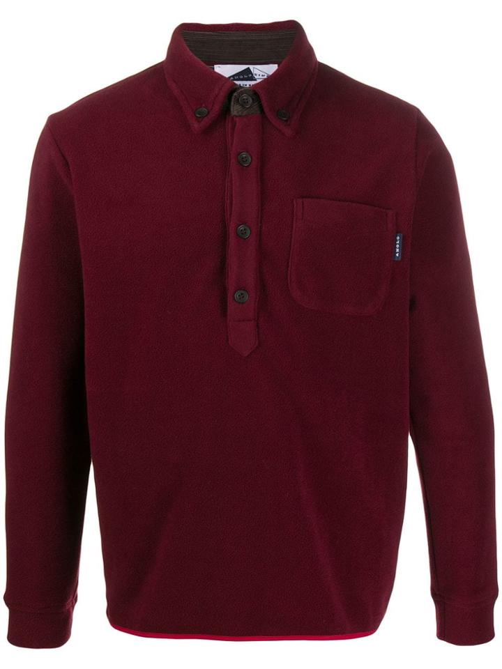 Anglozine Brook Sweater - Red