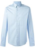 Ami Alexandre Mattiussi Classic Collar Shirt, Men's, Size: 43, Blue, Cotton