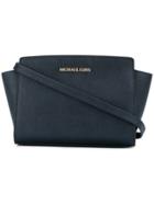 Michael Michael Kors Medium 'selma' Crossbody Bag - Blue