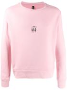 Neil Barrett Lightning Bolt Logo Sweater - Pink