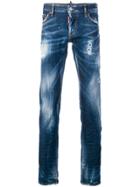 Dsquared2 Clement Distressed Jeans - Blue