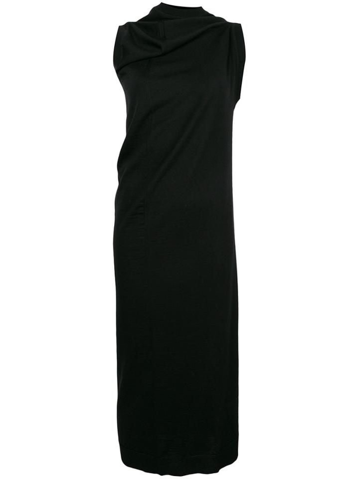 Jil Sander Fitted Silhouette Dress - Black