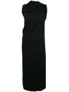 Jil Sander Fitted Silhouette Dress - Black