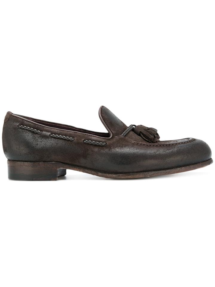 Lidfort Tassel Loafers - Brown