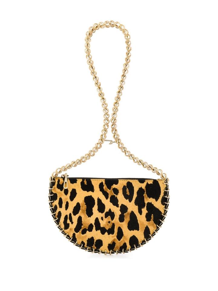 Paco Rabanne Leopard Print Tote - Neutrals