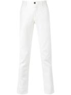 Incotex - Tapered Trousers - Men - Cotton/linen/flax - 32, White, Cotton/linen/flax