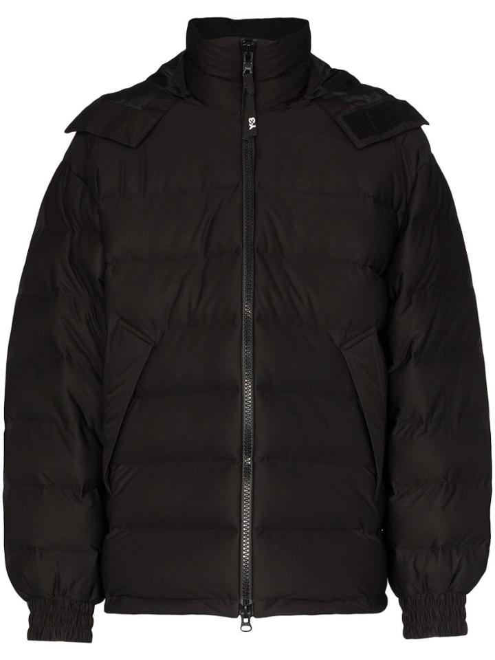 Y-3 Hooded Puffer Jacket - Black