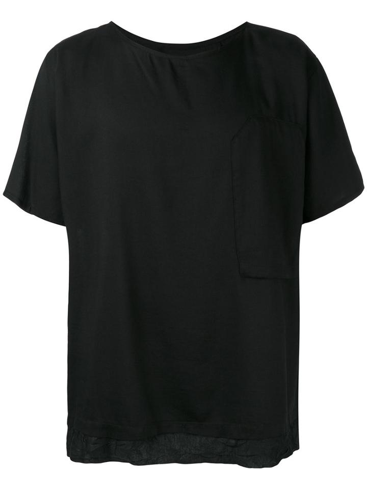 Alchemy - Layered T-shirt - Men - Cotton/polyester - S, Black, Cotton/polyester