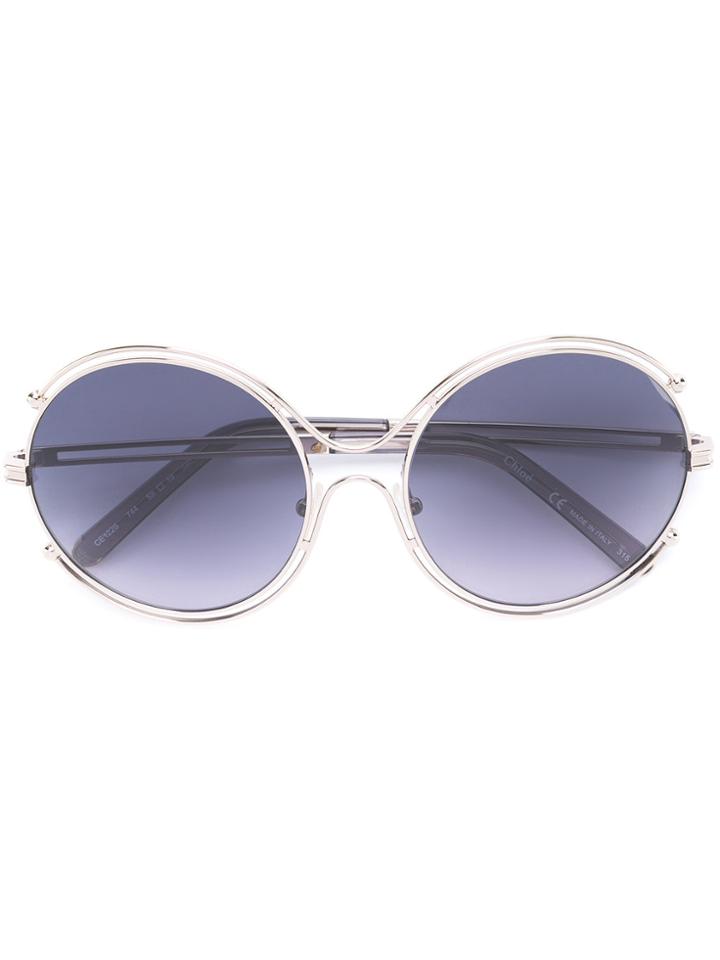 Chloé Eyewear Isidora Sunglasses - Metallic