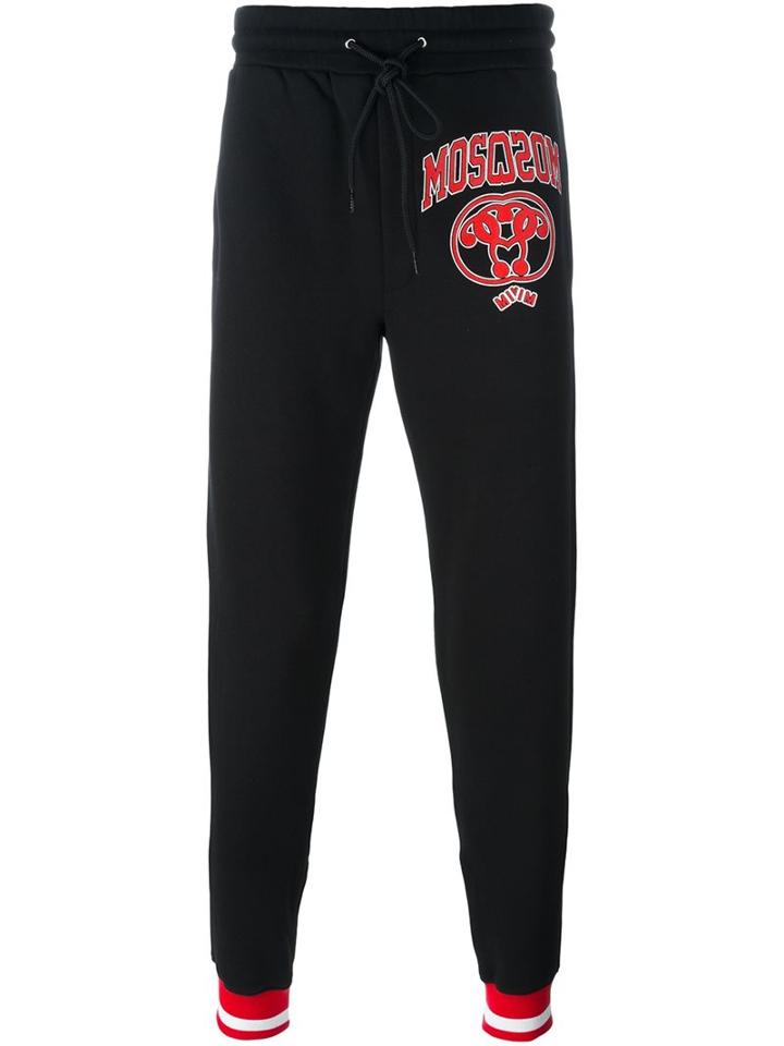 Moschino Logo Print Trackpants