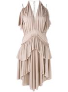 Philosophy Di Lorenzo Serafini Tiered Ruffled Dress - Pink & Purple