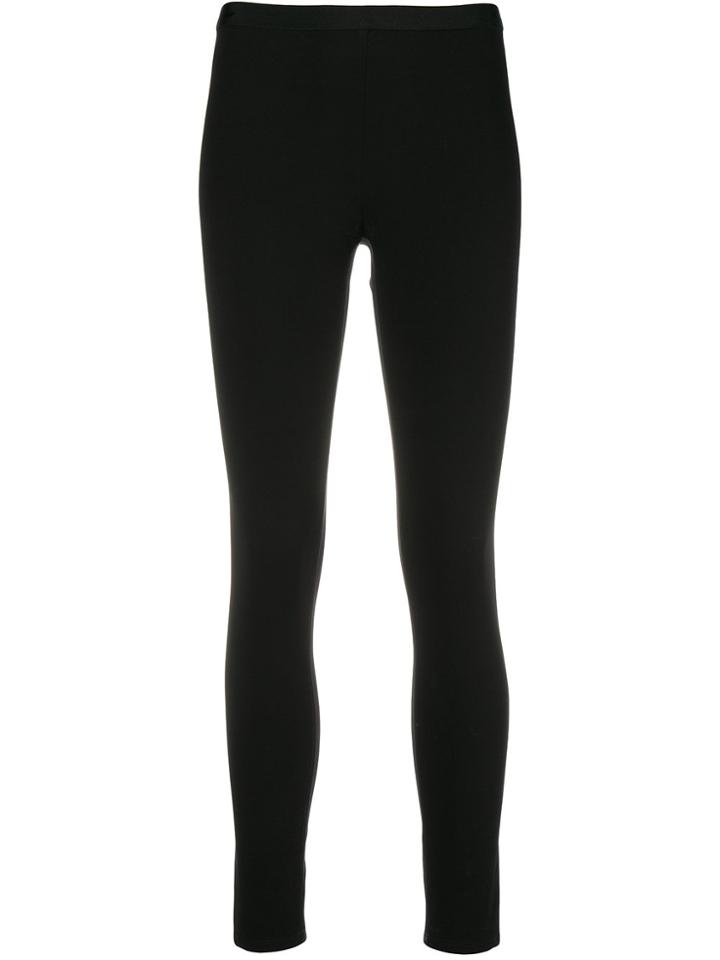 Helmut Lang High Waisted Leggings - Black