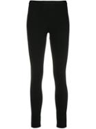 Helmut Lang High Waisted Leggings - Black