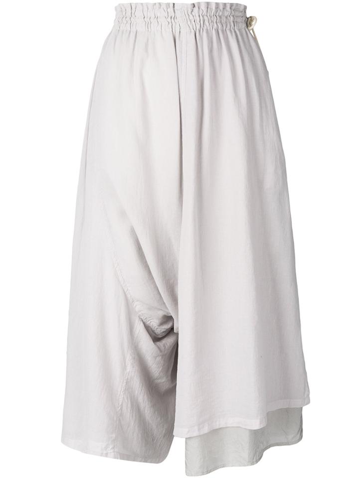 Y's Wide Leg Culottes - Grey