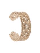 Marchesa Notte Cut-out Detail Cuff Bracelet - Metallic