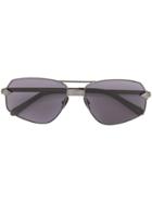 Karen Walker Geometric Frame Sunglasses - Black