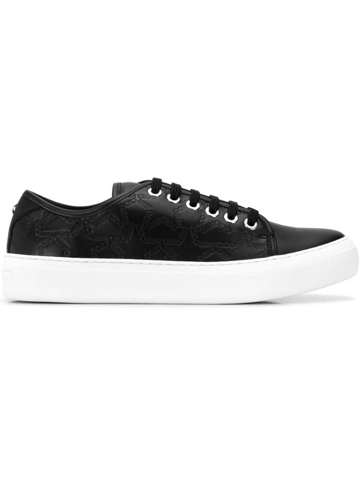 Jimmy Choo Aiden Low Tops - Black