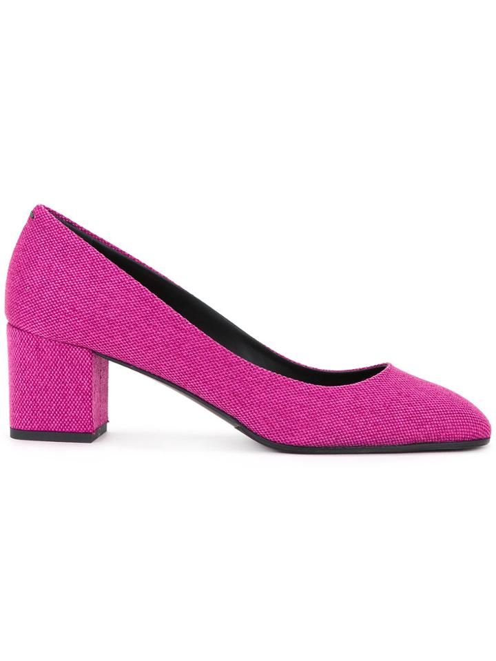 Aeyde Blake Pumps - Pink & Purple