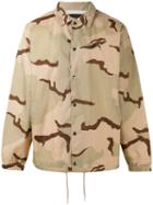 Stussy - Camouflage Print Jacket - Men - Cotton/nylon - Xl, Nude/neutrals, Cotton/nylon