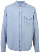 Save Khaki United Flannel Work Shirt - Blue