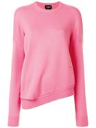 Calvin Klein 205w39nyc Crew Neck Jumper - Pink & Purple