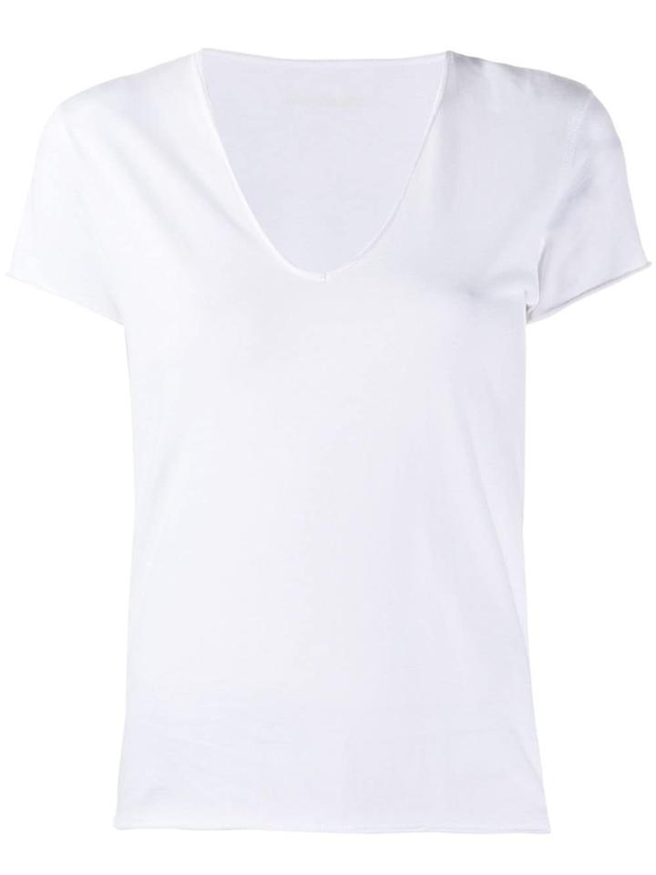 Zadig & Voltaire Embroidered Detail T-shirt - White