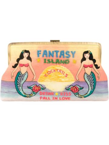 Sarah's Bag 'fantasy Island' Clutch