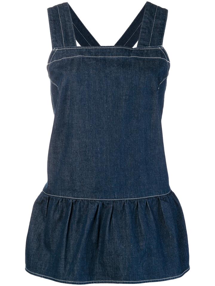 Mih Jeans Eden Blouse - Blue