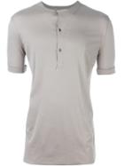 Helmut Lang 'serafino' T-shirt, Men's, Size: Xs, Grey, Cotton