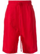 Lost & Found Ria Dunn Drop-crotch Shorts - Red