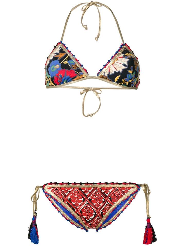 Anjuna Carina Reversible Bikini Set - Red