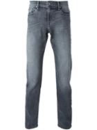 Frame Denim Slim Fit Jeans, Men's, Size: 33, Grey, Cotton/polyester/spandex/elastane