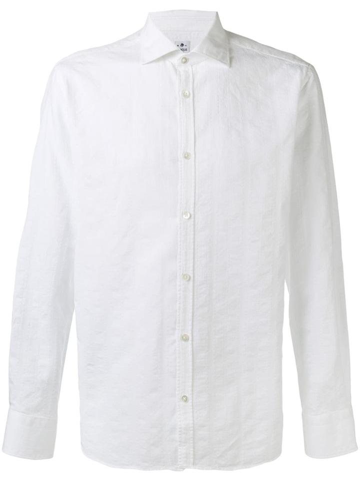 Danolis Spread Collar Shirt - White