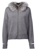 Alice+olivia Removable Cuff Coat - Grey