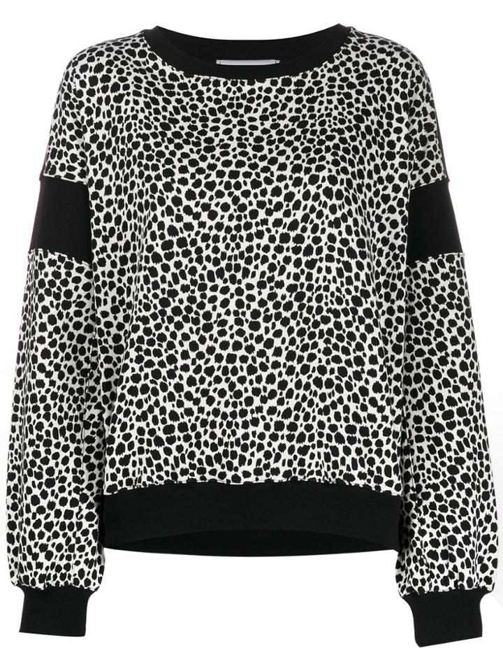 Philosophy Di Lorenzo Serafini Speckled Print Sweatshirt - Black