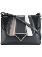 Sara Battaglia 'tulip' Shoulder Bag, Women's, Black, Calf Leather