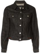 Gucci Pre-owned Faded Denim Jacket - Black