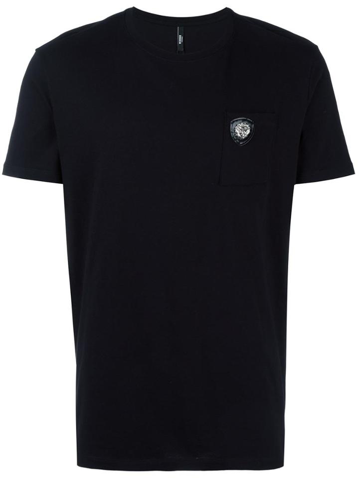 Versus Chest Pocket T-shirt - Black