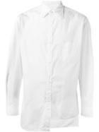 Yohji Yamamoto Layered Collar Asymmetric Shirt