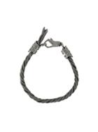 Emanuele Bicocchi Chain Clasp Bracelet - Metallic