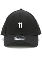 11 By Boris Bidjan Saberi Embroidered Logo Baseball Cap, Men's, Black, Polyester/spandex/elastane